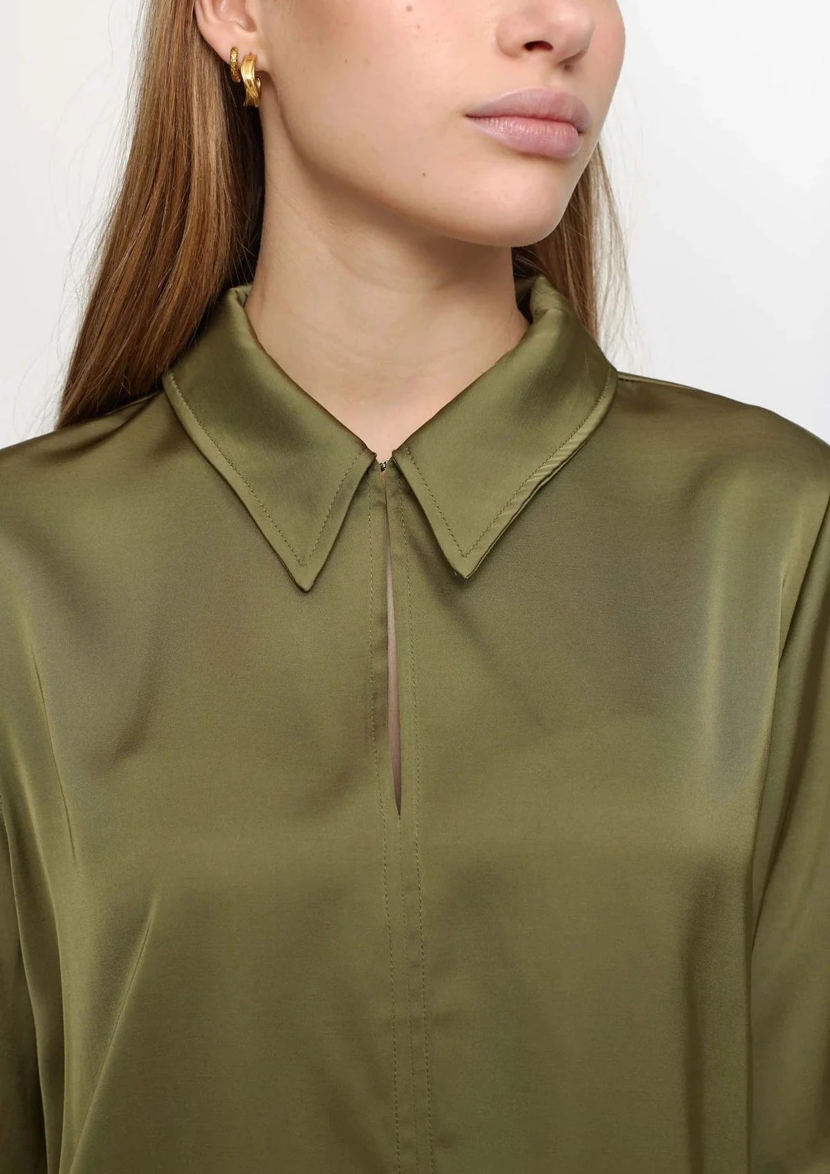 Soft Rebels Mallow Blouse Martini Olive