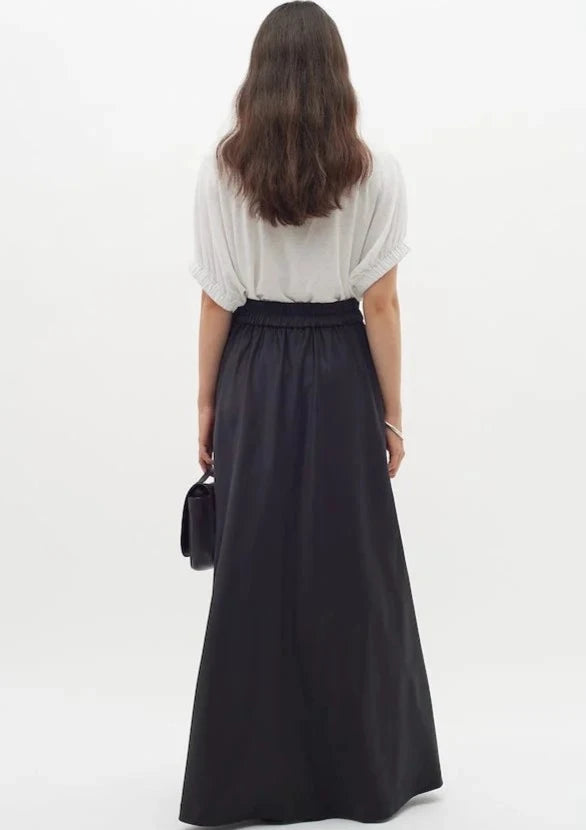 InWear Xilky Long Skirt Black